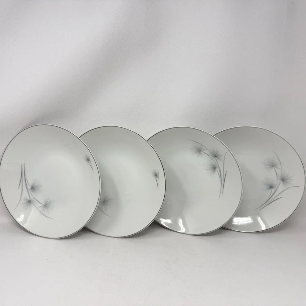 Hutschenreuther Caribe Thistle Soup Coupe Bowls 8.5